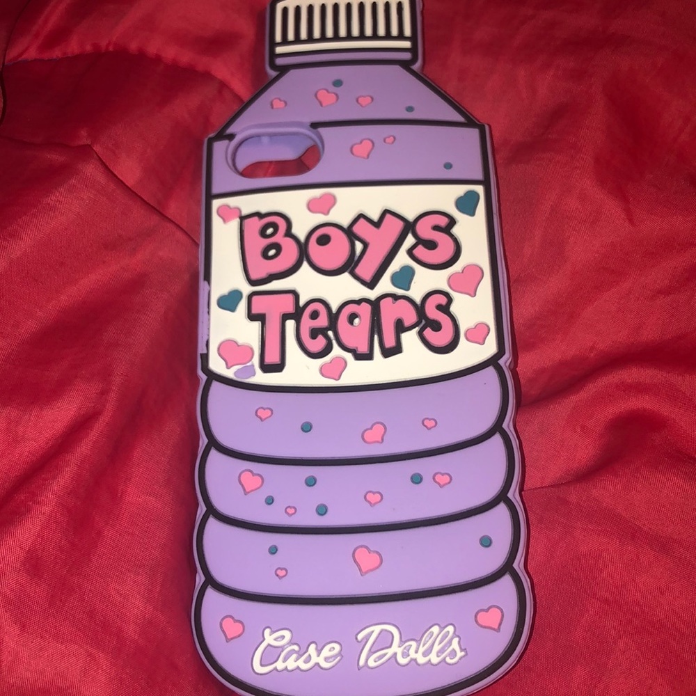 Silicone boys tears case